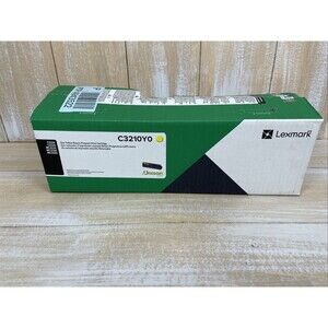Genuine Lexmark C3210Y0 Yellow Color Toner Cartridge *New Open Box